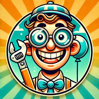 Mechanic Bhai mascot illustration